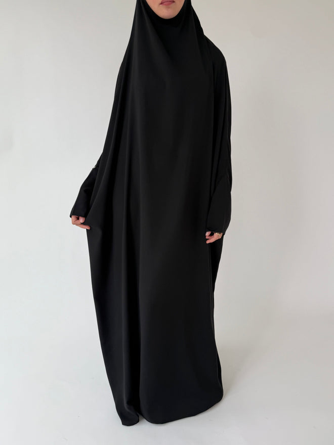 1 piece Jilbaab- Black
