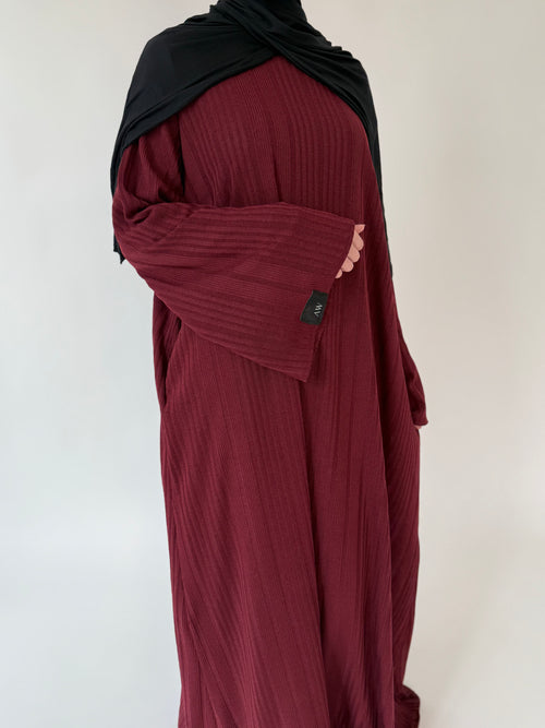 Dark Cherry Winter Dress