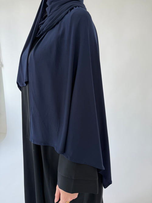 Navy Premium Jersey Hijaab
