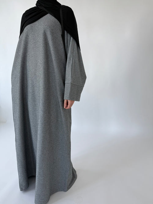 Steel Winter Abayah