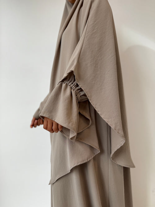 Taupe Truffle Khimar