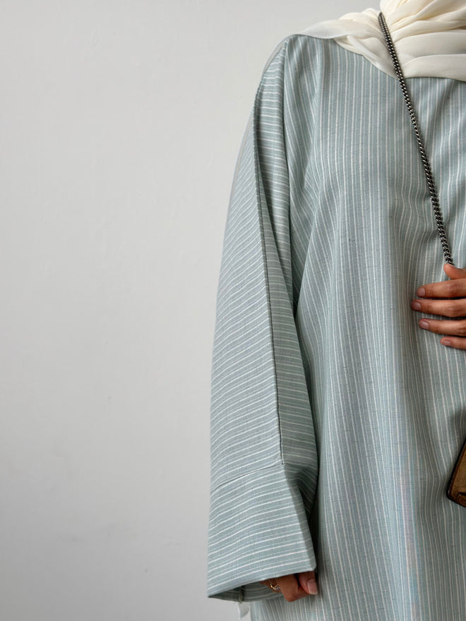 Sea blue abayah