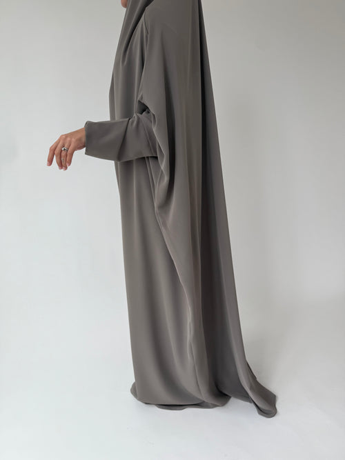 1 piece Jilbaab- Stone