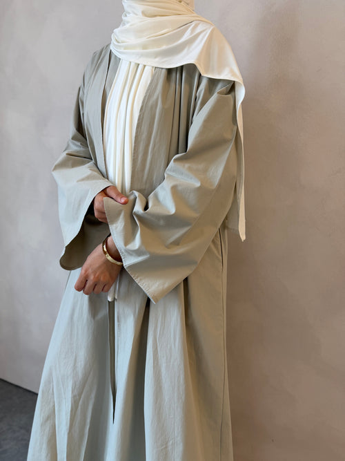 Sage Cotton abayah set