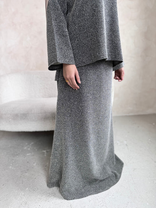 Grey Winter co-ord skirt set