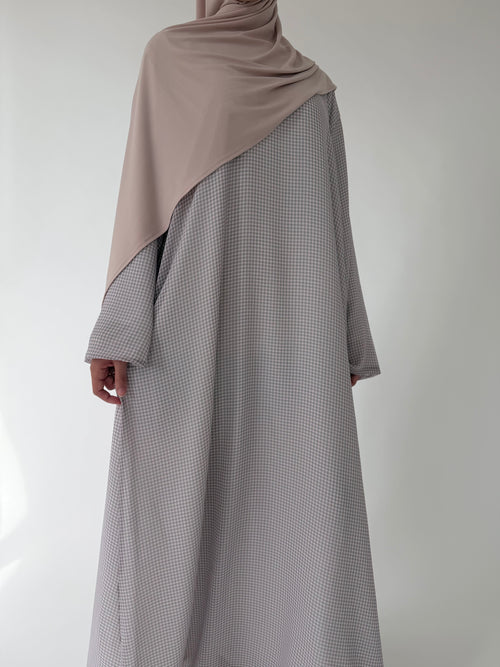 Lavender Checkered Dress