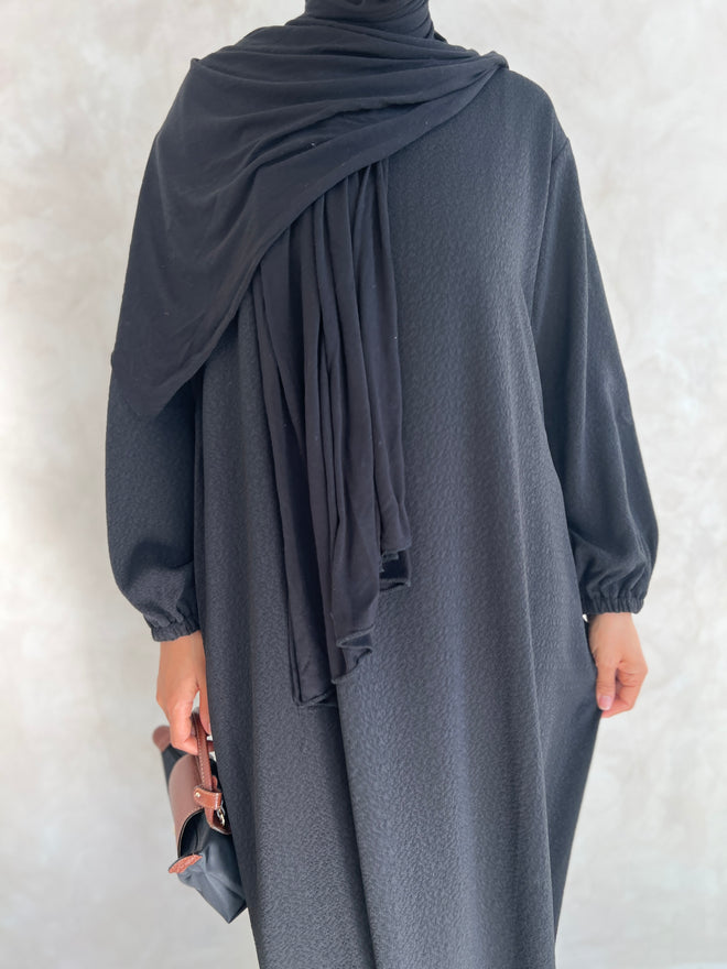 Black rose dress