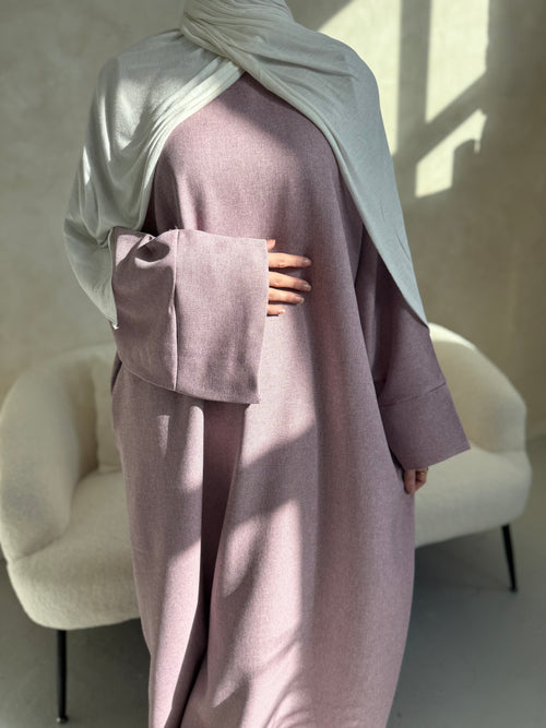 Rose Winter Abayah