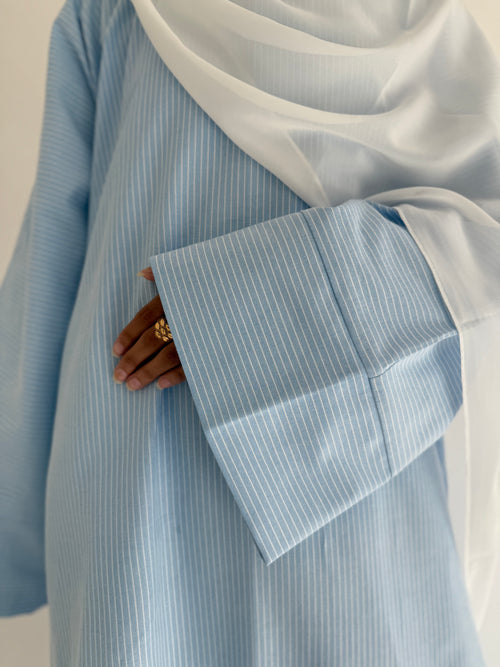 Cotton blue shirt Abayah