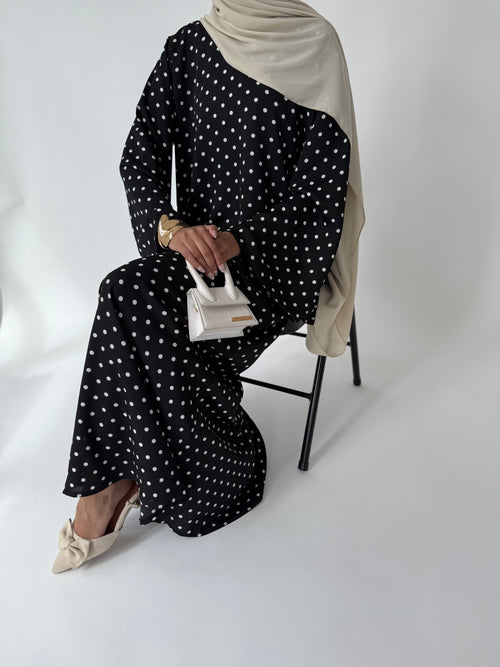 Polka dot skirt set