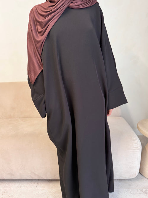 Premium brown abayah