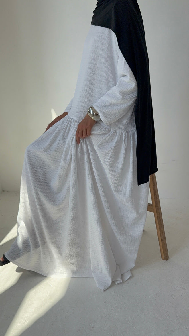 Noor ruched dress