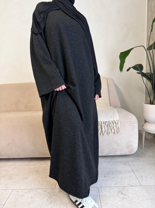 Charcoal Wool dress