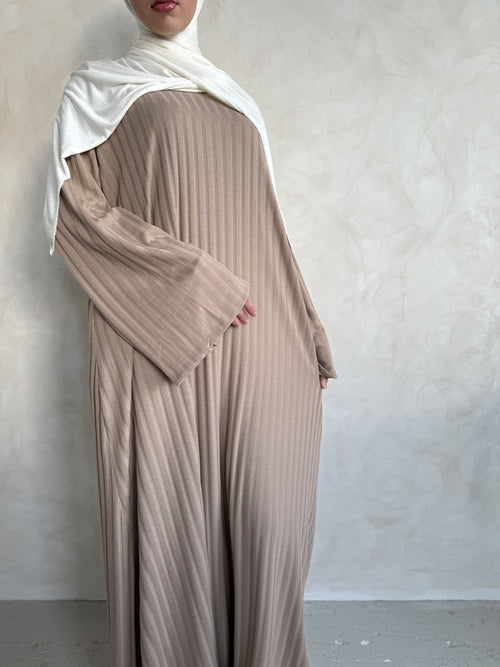 Nude Leila Dress – ABAYAH WAREHOUSE