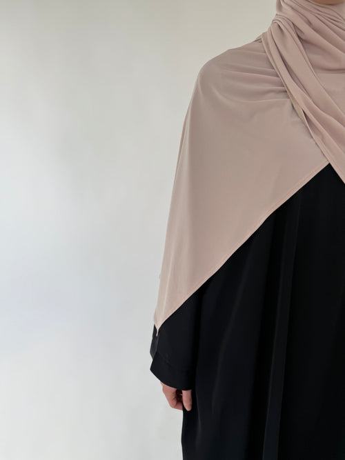 Beige Premium Jersey Hijaab