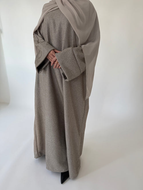Mocha Winter Abayah