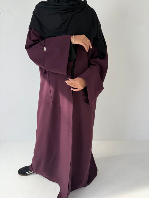 Mulberry Open Abayah