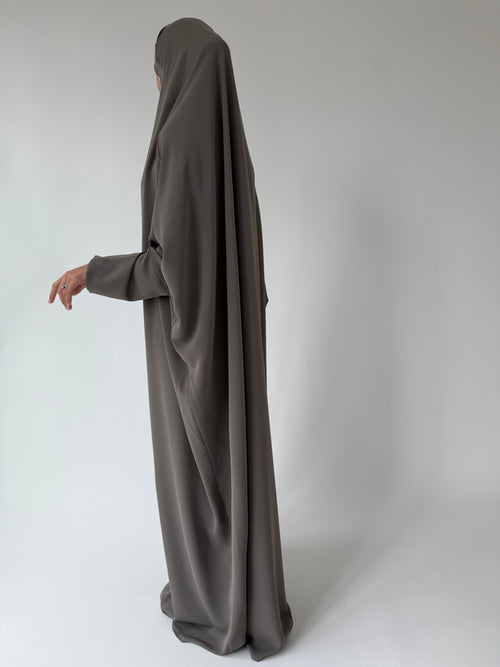 1 piece Jilbaab- Stone