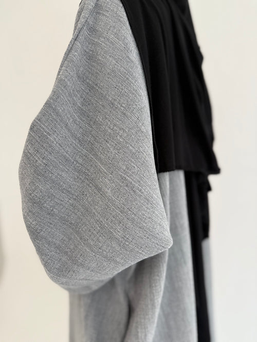 Grey Autumn abayah