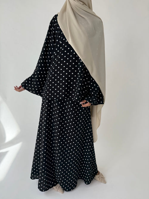 Polka dot skirt set