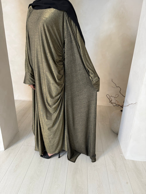 Midnight gold Khaleegi set