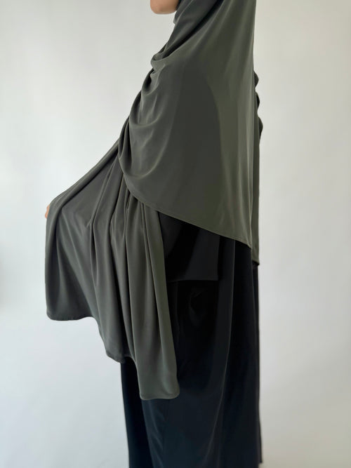 Muted green Premium Jersey Hijaab