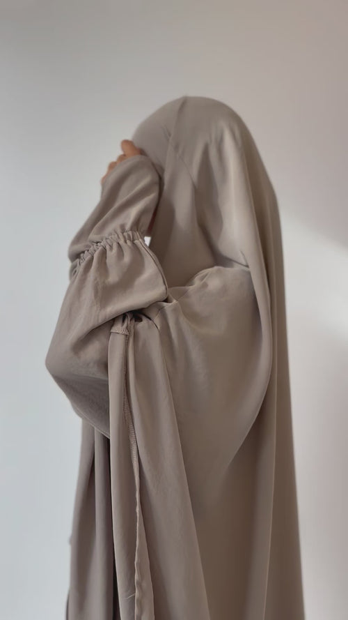 Taupe Truffle Khimar